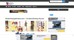 Desktop Screenshot of bestbirthdaygiftsideas.com